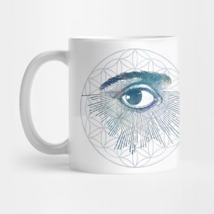 Flower of Life - Eye of the Believer Mug